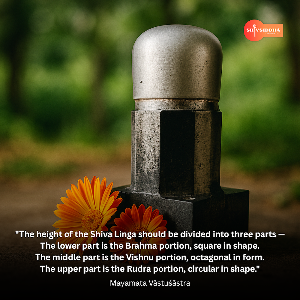 height of shivlinga - shivsiddha charitable trust