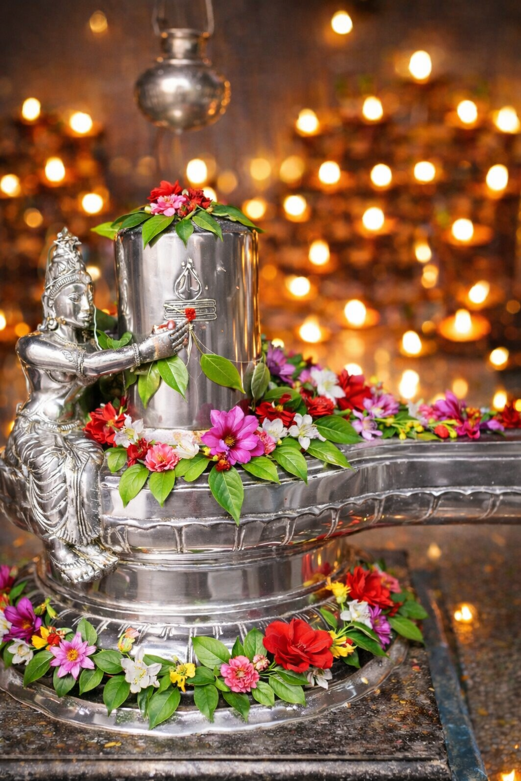 silver shivlinga - shivsiddha charitable trust